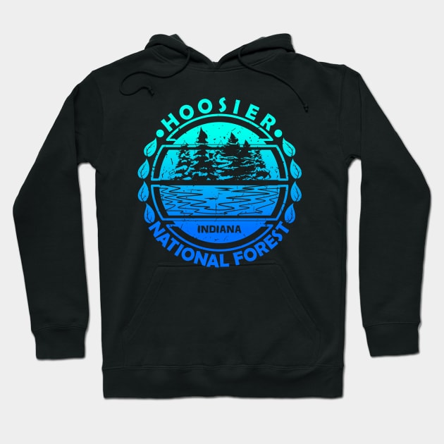 Hoosier National Forest, Indiana State, Nature Landscape Hoodie by Jahmar Anderson